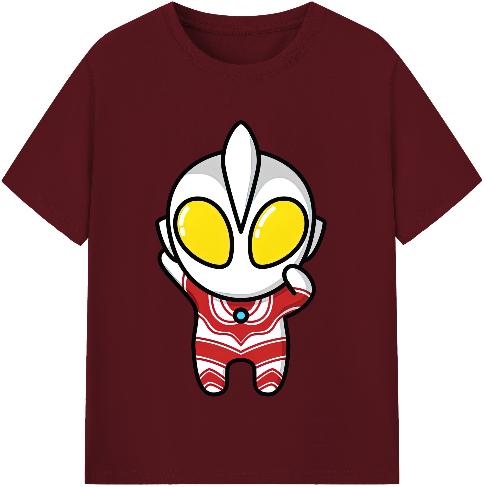 （画像用） ウルトラマン Ultraman 綿100％半袖Tシャツ（フロントプリント）